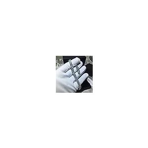 【並行輸入品】Trendy Lab Diamond Bracelet Bangle White Gold Filled Party Weddiの画像