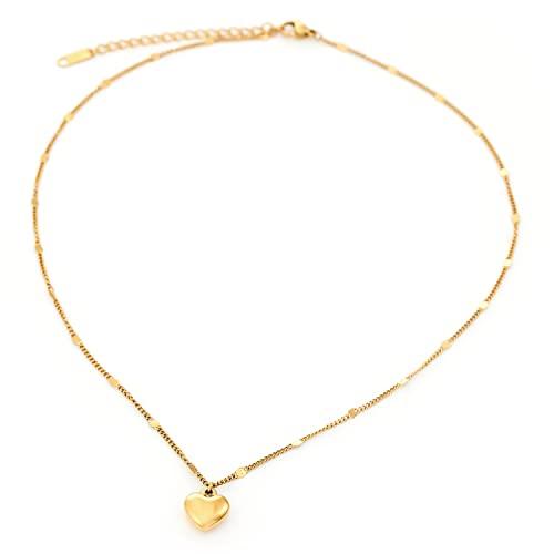 【並行輸入品】C.Paravano Halskette Frauen | 18K vergoldete Kette Halskette | モー_4
