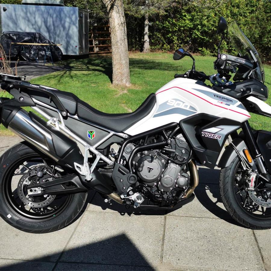 【並行輸入品】Overdecor 南アフリカ国旗デカール 南アフリカステッカー エンブレムフラッグ バンパー用 (2パック) Overdecorの画像