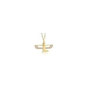 【並行輸入品】イシスネックレス 天然ジルコンストーンペンダント/エジプトクーパー ハンドメイド 古代エジプトの保護シンボル クロスニック 彼女への画像