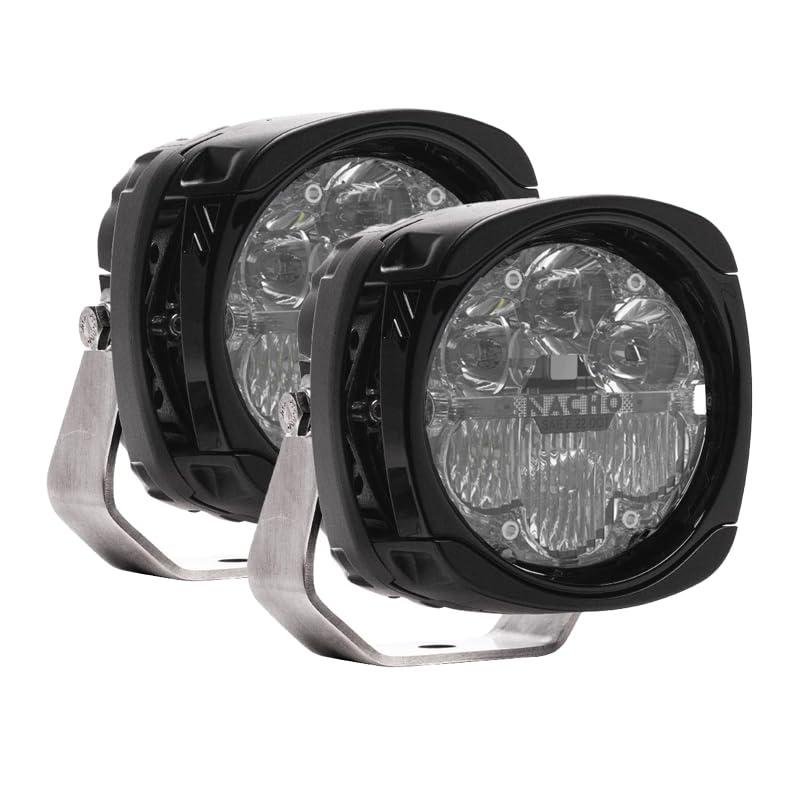 kt764072TOYOTAbB ストリートビレットフォグランプ４個セット 並行輸入品】NACHO Quatro Street Legal LED Fog Light and Off Road