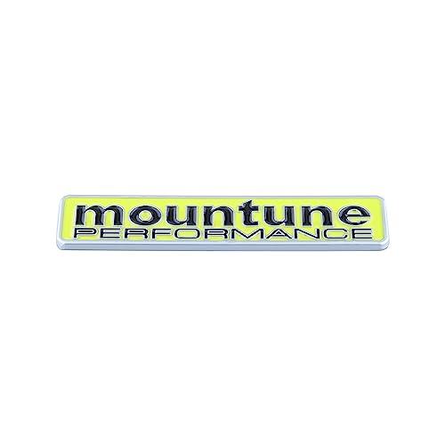 【並行輸入品】2X Mountune Performance Car Emblem 3D Car Decoration Metal Badgeの画像