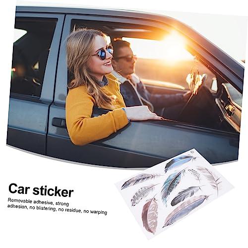 FAVOMOTO 2 Sheets Car Stickers Decals Car Window Stickers Car Tr 並行輸入品｜best-style｜05