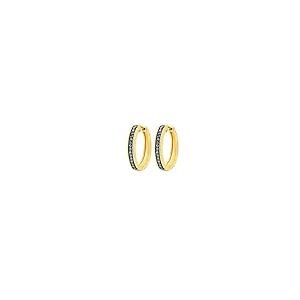 【並行輸入品】Poshadime 0.40 Carat Round Cut Blue Diamond in 18K Yellow Gold Oの画像