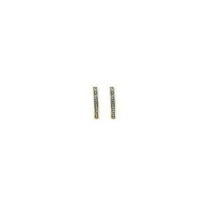 【並行輸入品】Poshadime 0.40 Carat Round Cut Blue Diamond in 18K Yellow Gold Oの画像