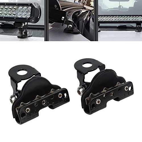【並行輸入品】Universal Car Hood LED Light Bar Mounting Bracket Base Work Ligh