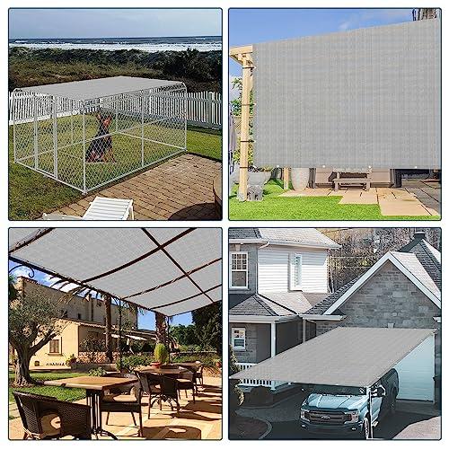 【並行輸入品】ECOOPTS 10'x28' Sun Shade Sail Straight Edge Sun Shade Canopy wiの画像