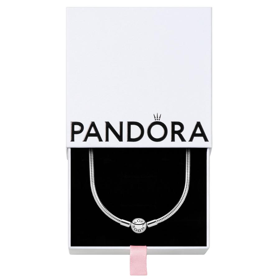 並行輸入品】Pandora クラシックスネークチェーンチャームネックレス