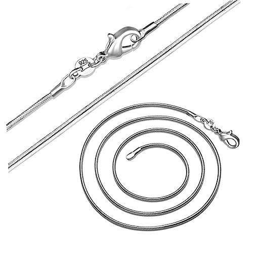 【並行輸入品】LIFKOME Trendy Necklace Chain 925 Necklace Chain Necklace Flexib_1