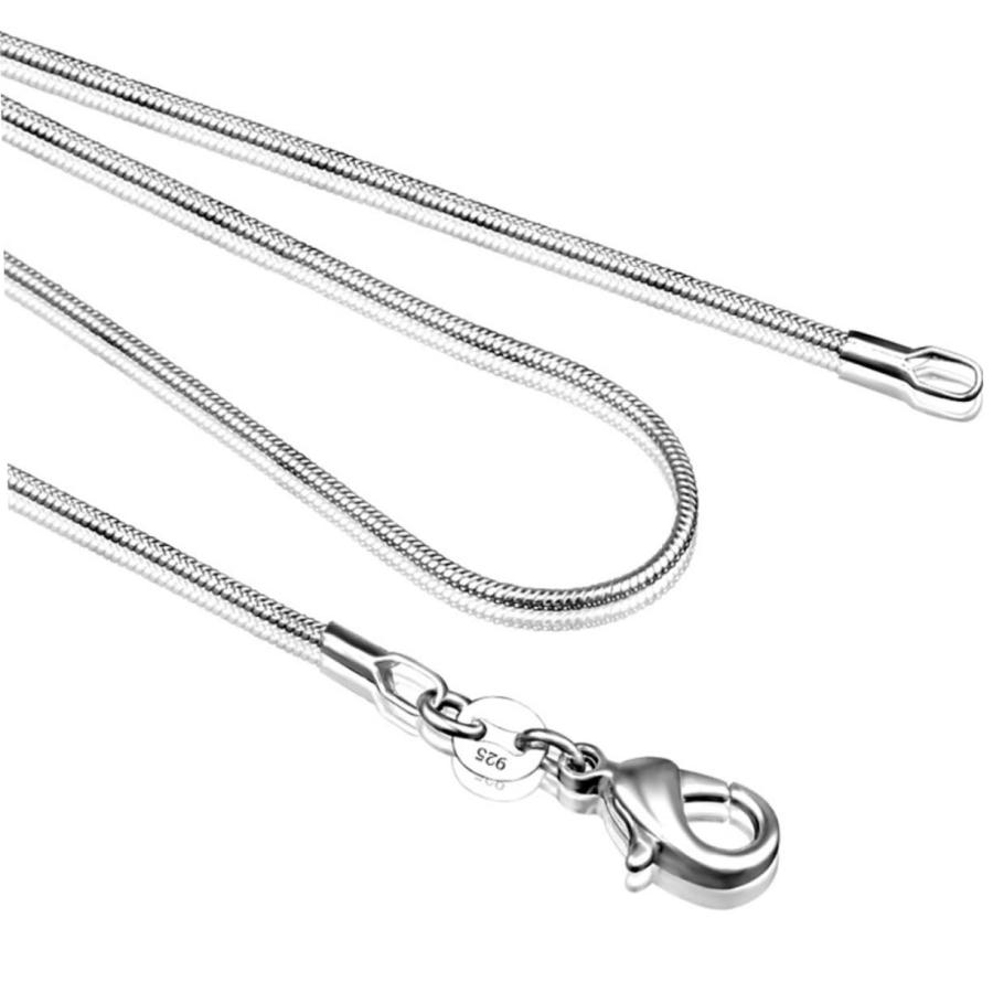 【並行輸入品】LIFKOME Trendy Necklace Chain 925 Necklace Chain Necklace Flexib_3