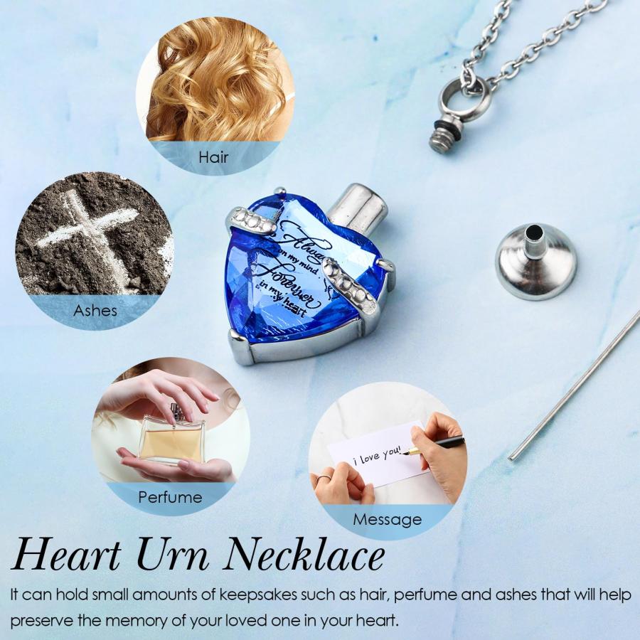【並行輸入品】骨壺ネックレス 12個 遺灰 火葬用 クロス ハート キュービック ジュエリー ステンレススチール メモリアルロケット 男女兼用