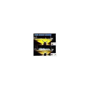 【並行輸入品】Adzoon オートバイ 3インチ ダブルカラー LEDポッド Adzoon Motorcycle Fog Lights, 3 I_5