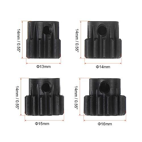 【並行輸入品】HARFINGTON Mod 1 M1 ピニオンモーターギアセット 4個 11T 12T 13T 14T 5mm RCモーターシャ_7