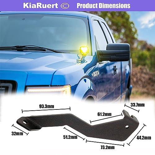 【並行輸入品】KiaRuert Hood Ditch Light mounts，A Pillar Spotlight Light Bracke_7