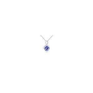 【並行輸入品】Angara Natural Tanzanite Solitaire Pendant Necklace for Women, Gの画像