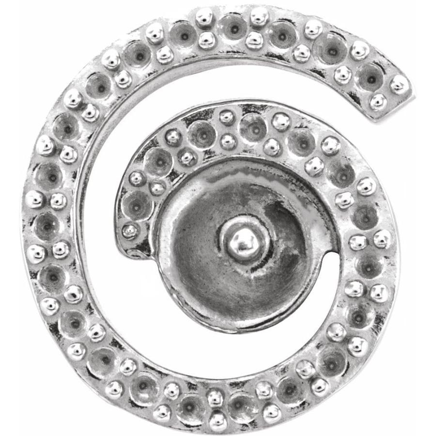 【並行輸入品】Semi Polished 10k Rose Gold Earrings Mounting for Pearl Center (_3