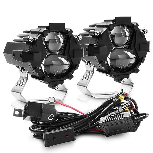 【並行輸入品】LEDUR 120W LED ポッド オフロード ドライビングライト [アンバー\u0026ホワイトフラッシュ] 6モード メモリ機能 リセの画像