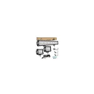 【並行輸入品】CO LIGHT 20 Inch LED Light Bar Combo with 2x4 Inch LED Pod | Whiの画像