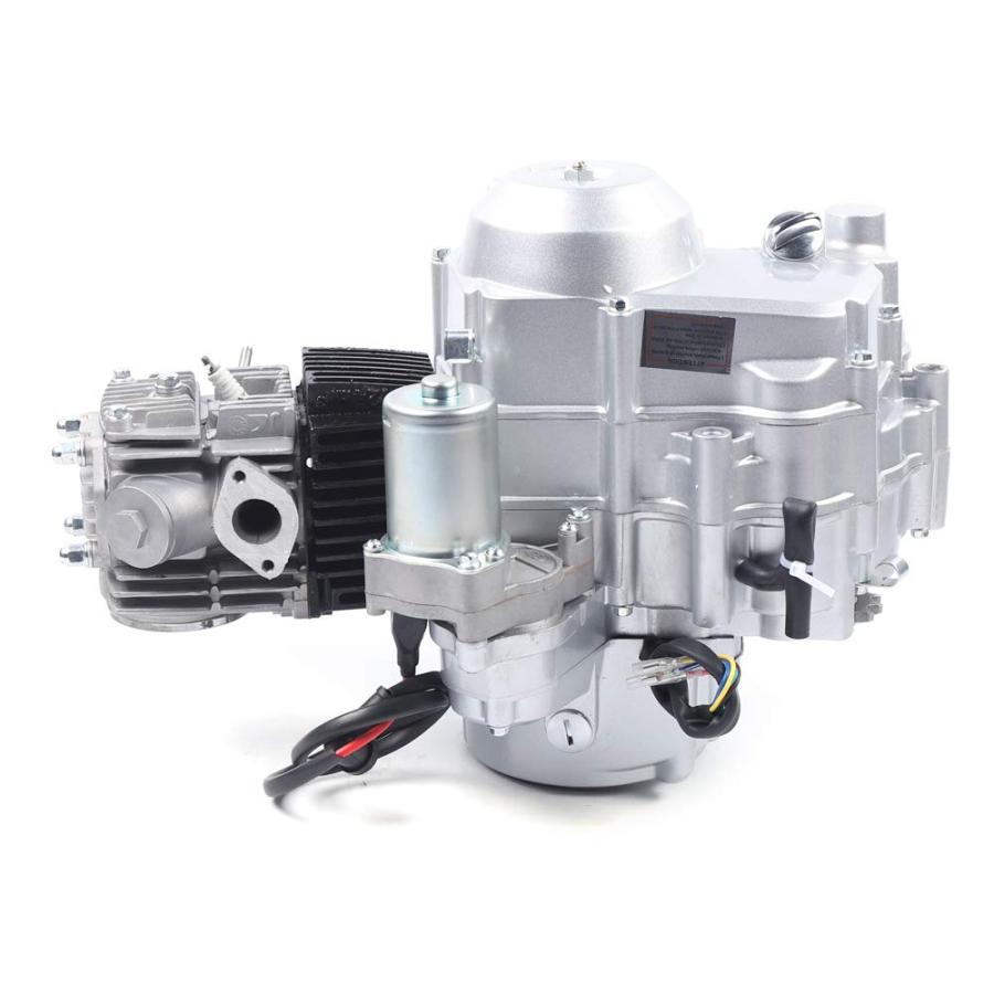 【並行輸入品】LIYUANJUN 110cc 4ストロークエンジンモーター 電動始動 シングルシリンダー オートモーターギアボックス 50ccの画像