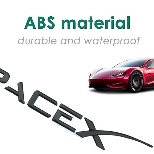 【並行輸入品】ONKENTET SpaceX Emblem Decal Sticker Compatible with Tesla Modelの画像