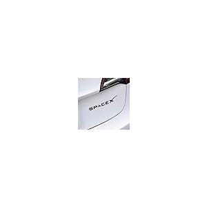 【並行輸入品】ONKENTET SpaceX Emblem Decal Sticker Compatible with Tesla Modelの画像
