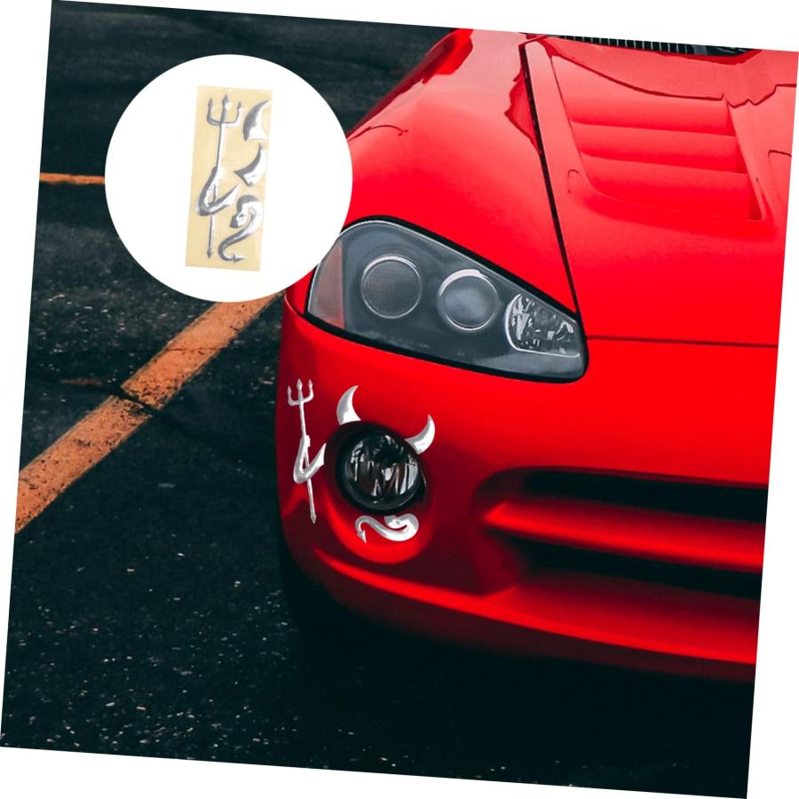 【並行輸入品】SUPVOX 3D Car Decal Rhinestone Stickers Self  Adhesive Car Decalの画像