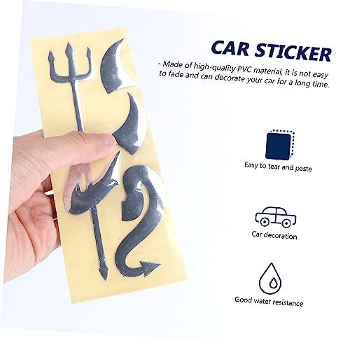 【並行輸入品】SUPVOX 3D Car Decal Rhinestone Stickers Self  Adhesive Car Decalの画像