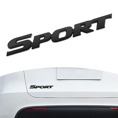 【並行輸入品】QUICTO 2PCS Automotive 3D Metallic Sport Sticker, Lettered Decalの画像