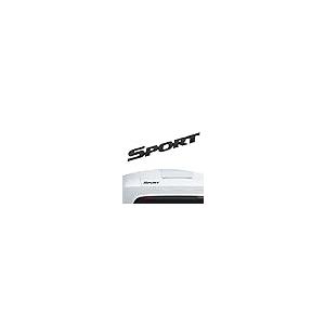 【並行輸入品】QUICTO 2PCS Automotive 3D Metallic Sport Sticker, Lettered Decalの画像