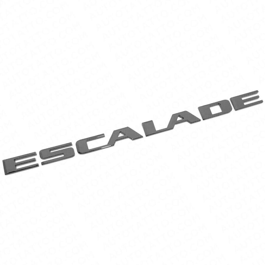【並行輸入品】3Pcs Escalade 600 600D Rear Liftgate Emblem 3D Badge Letter Name_6