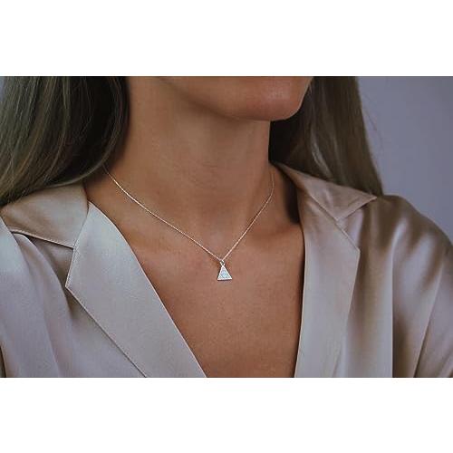 【並行輸入品】プロビデンスの目 ペンダント ネックレス。純スターリングシルバー。模倣者の邪眼、すべてを知っている目のペンダント， 18 inch_7