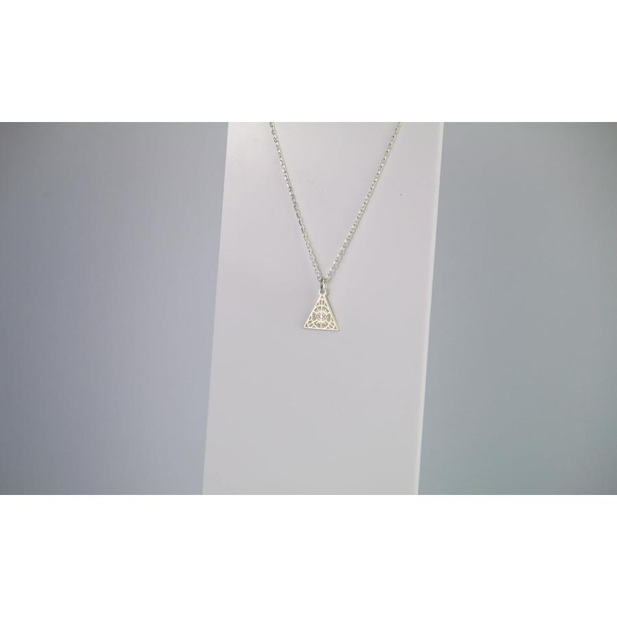 【並行輸入品】プロビデンスの目 ペンダント ネックレス。純スターリングシルバー。模倣者の邪眼、すべてを知っている目のペンダント， 18 inch_9