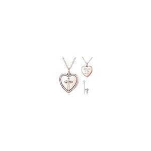 【並行輸入品】MUUYON 14K Gold Cross Urn Necklace for Ashes, 10K/14K/18K Gold Hの画像