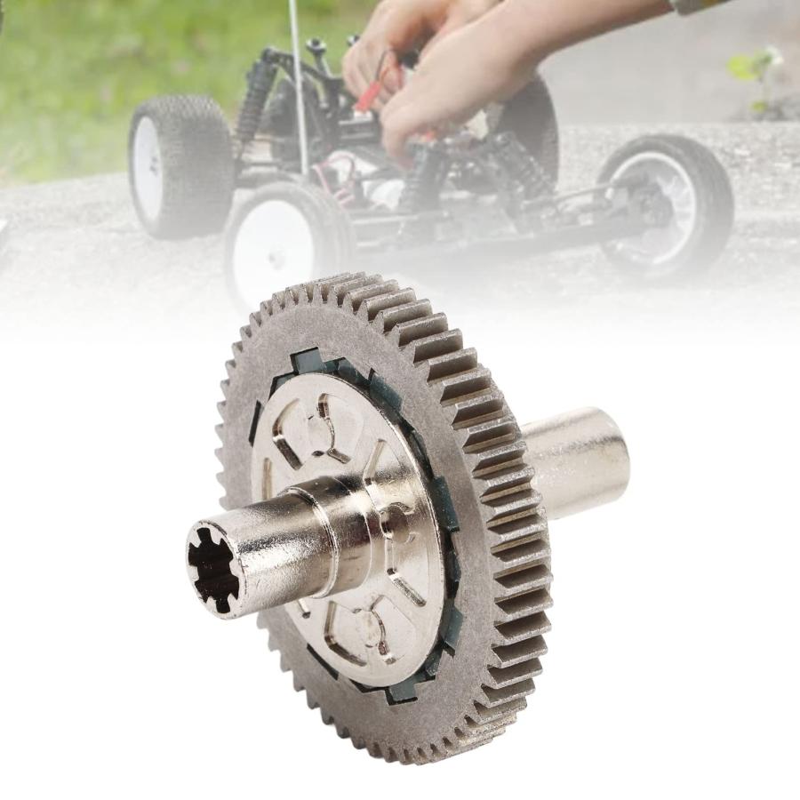【並行輸入品】Steel 57T 0.8Mod Slipper Set, RC Slipper Clutch Spur Gear Replacの画像
