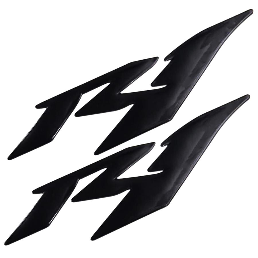 【並行輸入品】LFJSCK オートバイ 3D エンブレム デカール R1 デカール フェアリング ステッカー ソフト 反射デカール YZF R1の画像