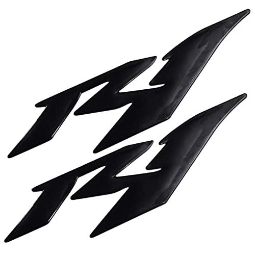 【並行輸入品】LFJSCK オートバイ 3D エンブレム デカール R1 デカール フェアリング ステッカー ソフト 反射デカール YZF R1の画像