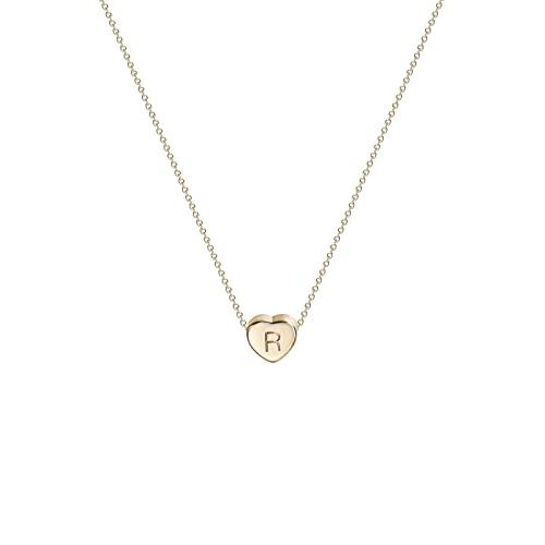 【並行輸入品】YQRDSHJS Letter J Necklace Coquette Necklace Gold Layered Neckla_1
