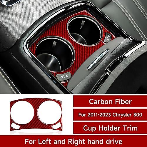 【並行輸入品】BRMYL Car Front Cup Holder Cover Decals for 2011 2023 Chrysler 3_4