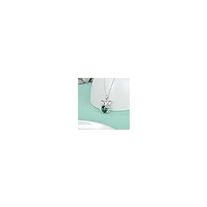【並行輸入品】AOBOCO スターリングシルバー 象/コアラ/パンダ かわいい動物ハートペンダントネックレス レディース ティーンガールズ オー_5