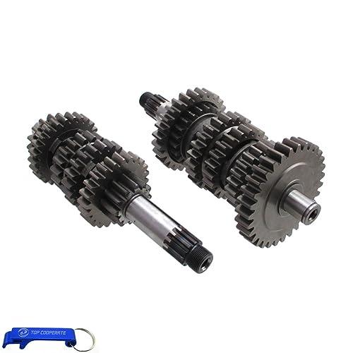 【並行輸入品】TC Motor 6 Speed Main Counter Shaft Transmission Gear Box For Zoの画像