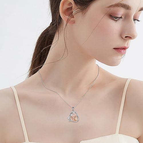 並行輸入品】WTENIY ブタネックレス スターリングシルバー
