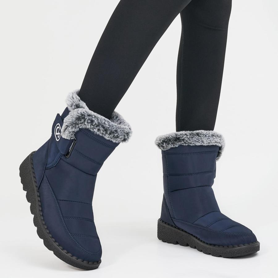 【並行輸入品】Atoshopce Womens Snow Boots Winter Boot Comfortable Fur Lined_3