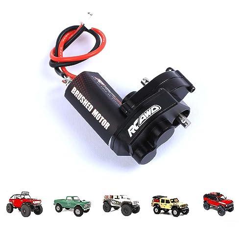 【並行輸入品】RCAWD アップグレード 55T カーボンブラシ 050モーター アルミセンターギアケース トランスミッション スチールギア付き_1