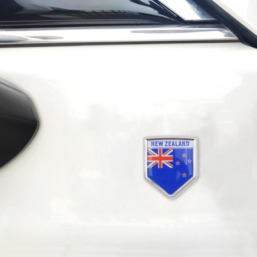 【並行輸入品】Overdecor 2 Pack New Zealand Flag Decal New Zealander Sticker Emの画像
