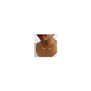 【並行輸入品】OUTANG 10K 14K 18K Gold Personalized Name Necklace 10K 14K 18K Sの画像