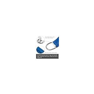【並行輸入品】Artpuch 32'x32'x32' Customize Blue Sun Shade Sail UV Block 185 Gの画像