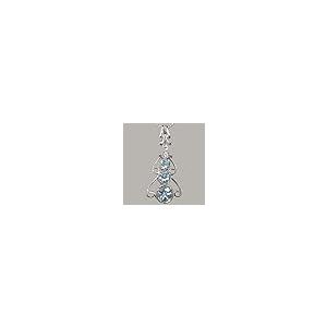 【並行輸入品】LBG 925 Sterling Silver Pendant & Chain with Genuine Aquamarineの画像