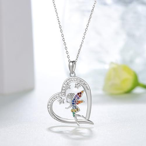 並行輸入品】TYSO フェアリーネックレス 925スターリングシルバー 妖精