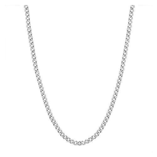 【並行輸入品】Sandistore125 Chain for Women 18 Inch Stainless Steel Necklace S_1