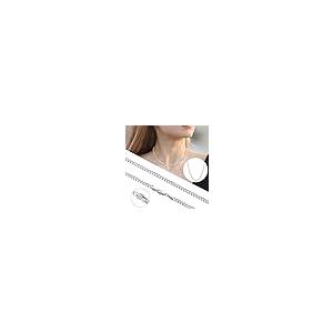 【並行輸入品】Sandistore125 Chain for Women 18 Inch Stainless Steel Necklace S_5